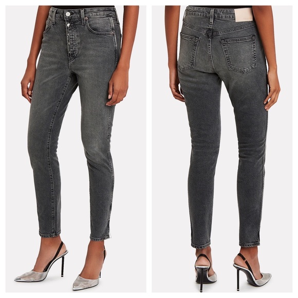 Trave Denim - NEW Trave Lawson High-Rise Skinny Jeans in Shades of Grey
